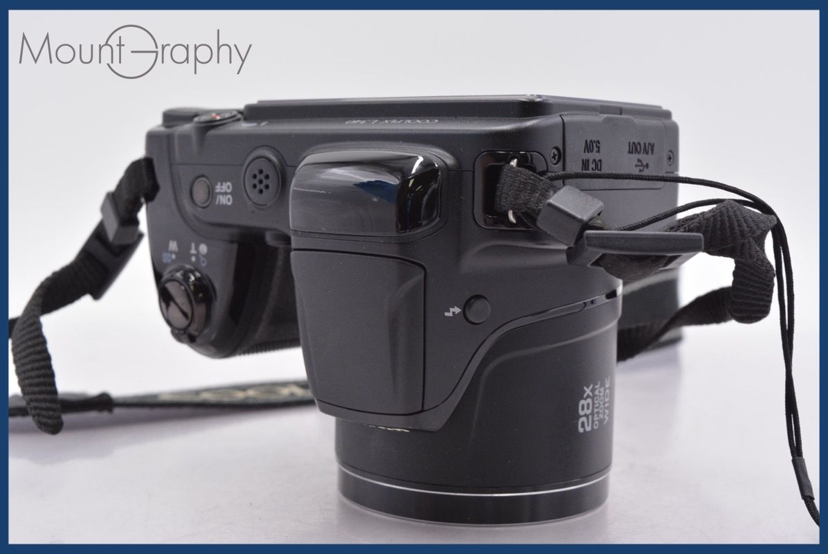 ☆極上美品☆ ニコン Nikon COOLPIX L340 28x 単三電池仕様 前キャップ