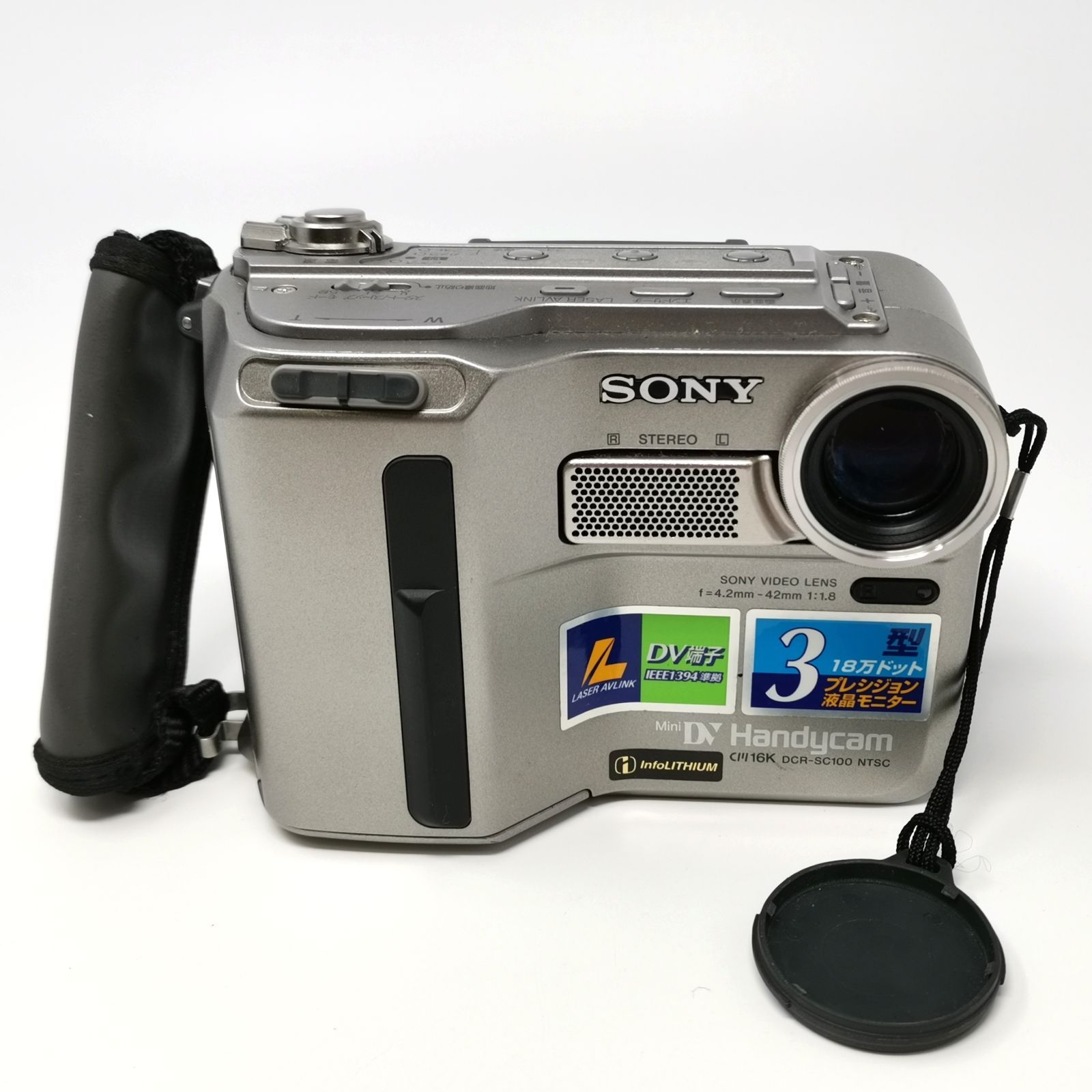 ソニー Handycam DCR-SC100 デジタルカメラ ジャンク デジカメ AC