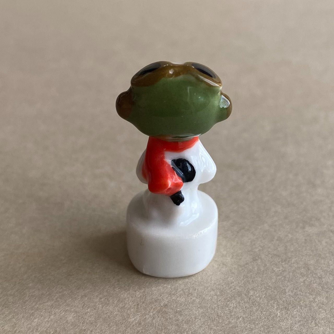 スヌーピーのフェーブ ※鼻先に欠けあり／パイロット／ピーナッツ