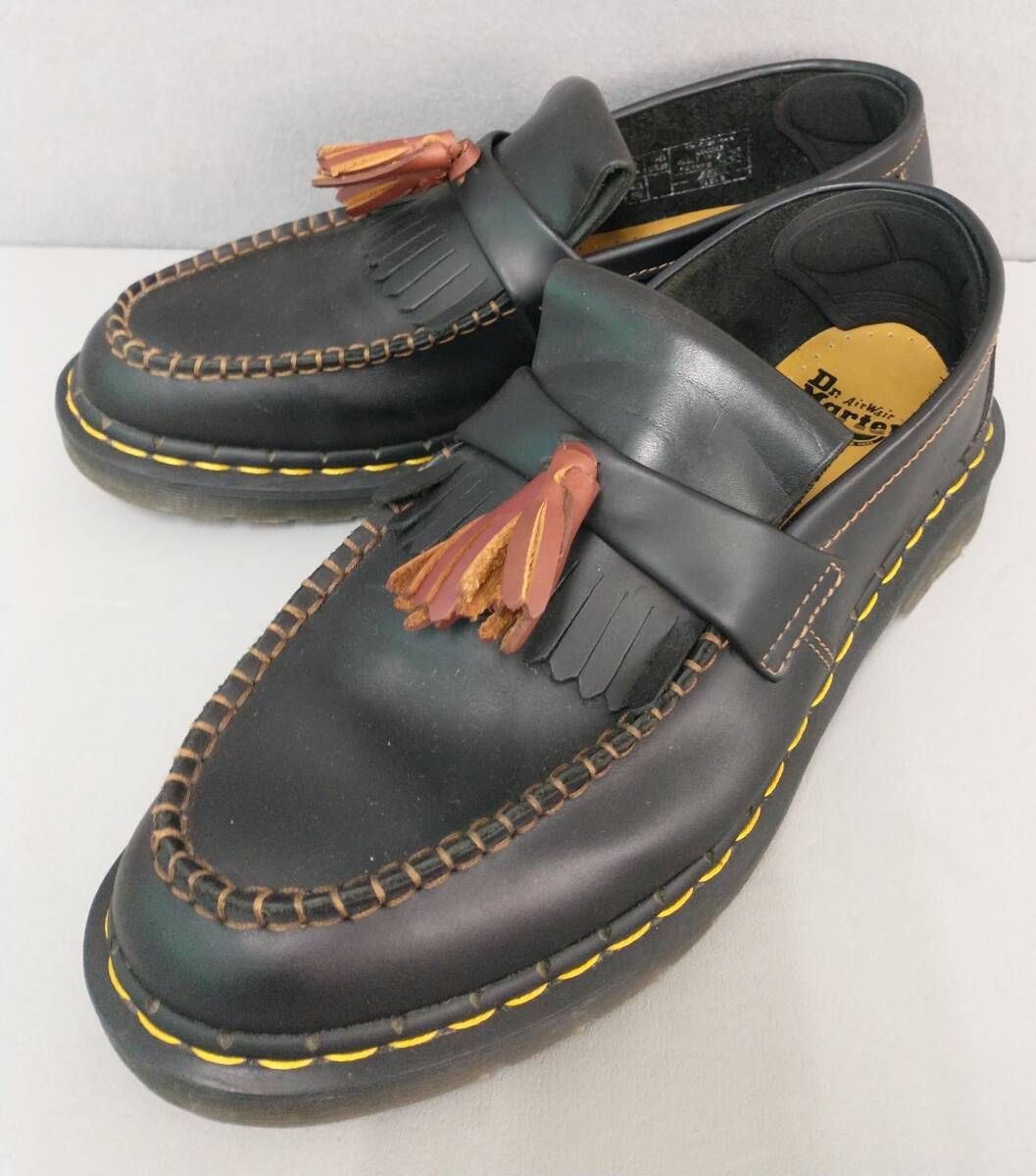 Dr. Martens ドクターマーチン ADRIAN AW 000 ローファー 28 cm 黒 ブラック タッセル