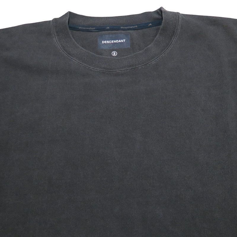 新品 DESCENDANT ディセンダント 25AW CETUS ORGANIC COTTON LS