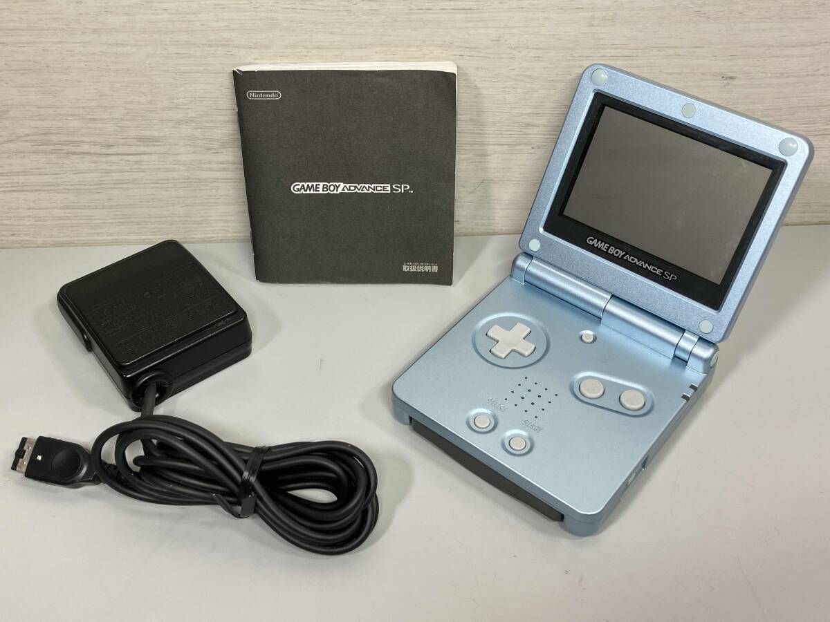 Nintendo ゲｰムボｰイアドバンス SP パｰルブルｰ AGS-001 - メルカリ