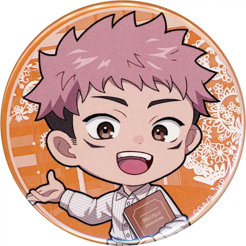 希少　呪術廻戦　虎杖悠仁　冬の日　ミニキャラ　缶バッジ　やや汚れ有り 中古】バッジ・ピンズ 虎杖悠仁 「呪術廻戦×IKEPRI CANVAS