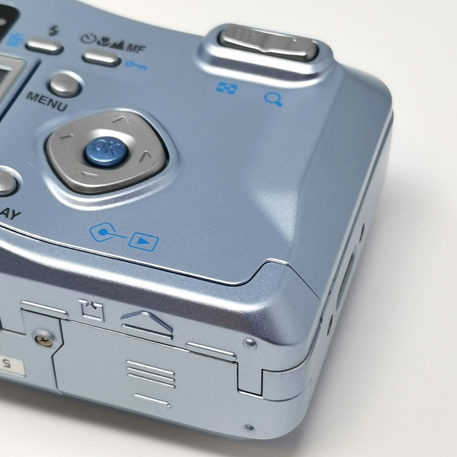 ペンタックス Optio 330GS デジカメ スカイブルー 電池式 3Dイメージ