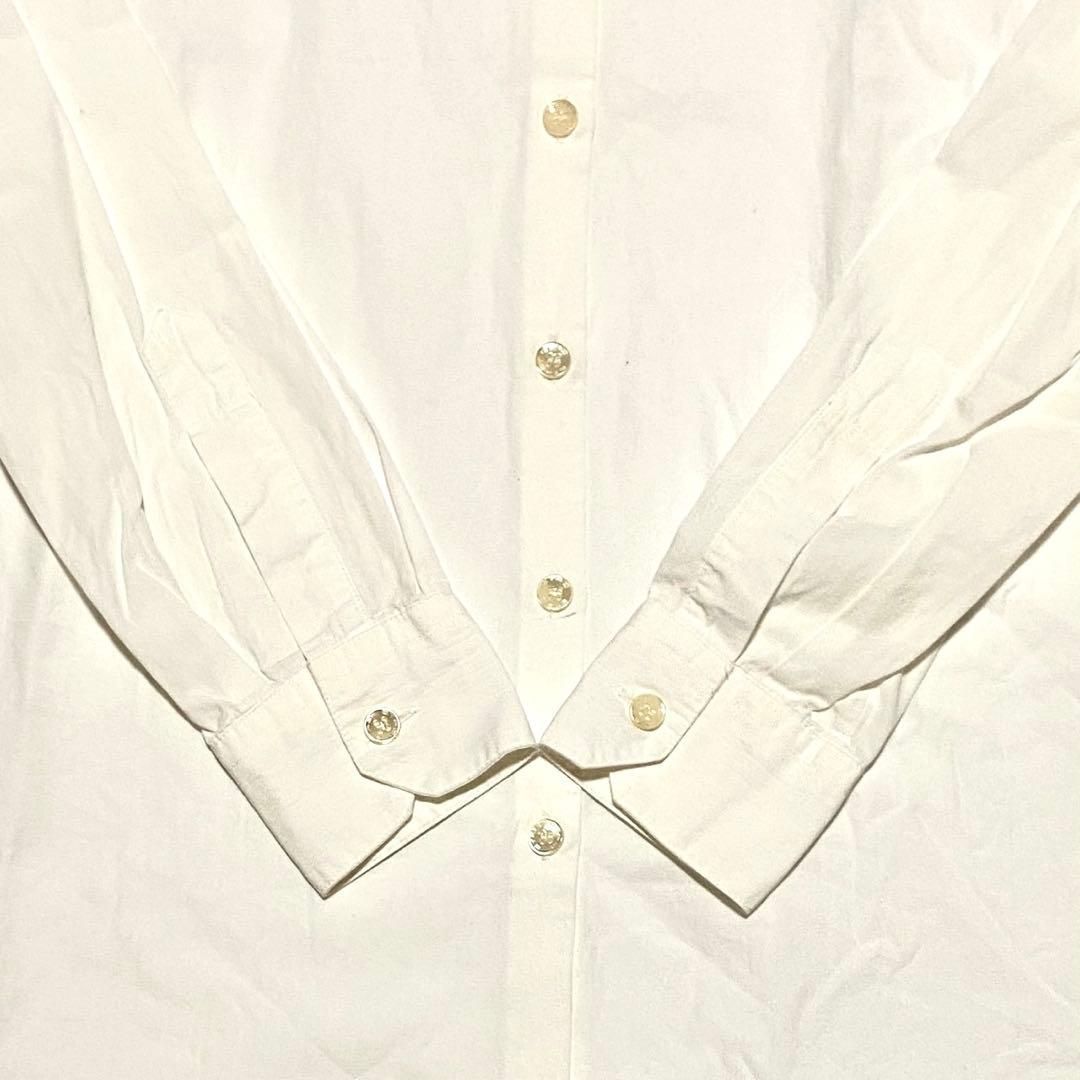 ETRO エトロ ロングスリーブシャツ シャドウ ペイズリー ホワイト 長袖