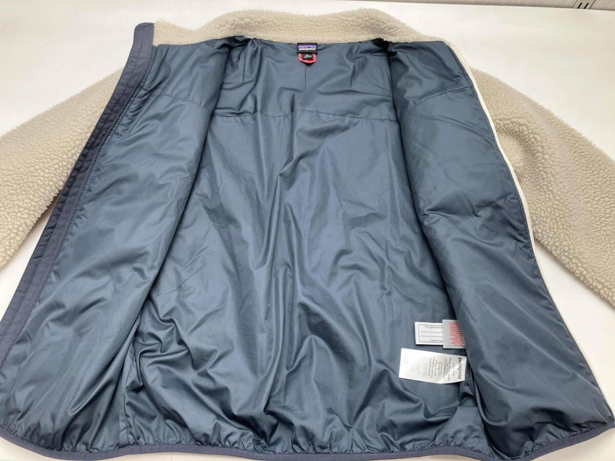  Patagonia パタゴニア キッズ ボアフリース サイズXL 14 その他 キッズファッション小物