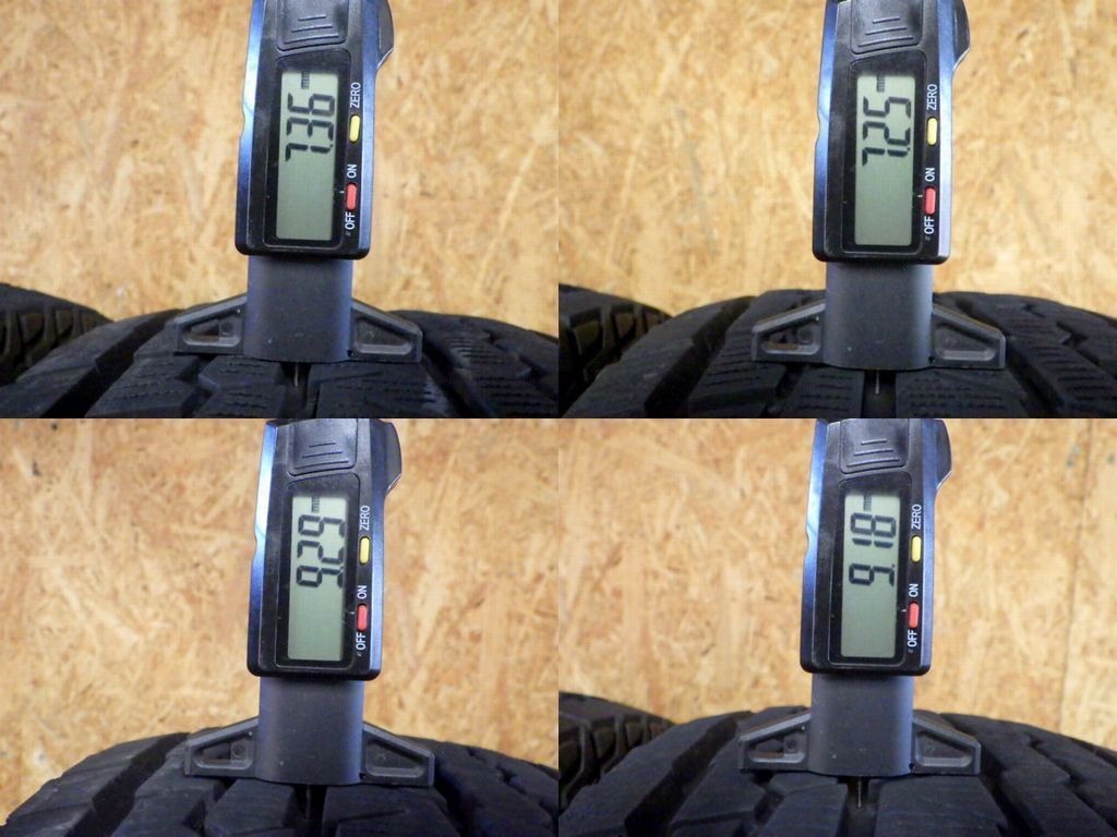 SR 210 製造 約7 8部山 iceGUARD G 075 215 80 R 15 4本