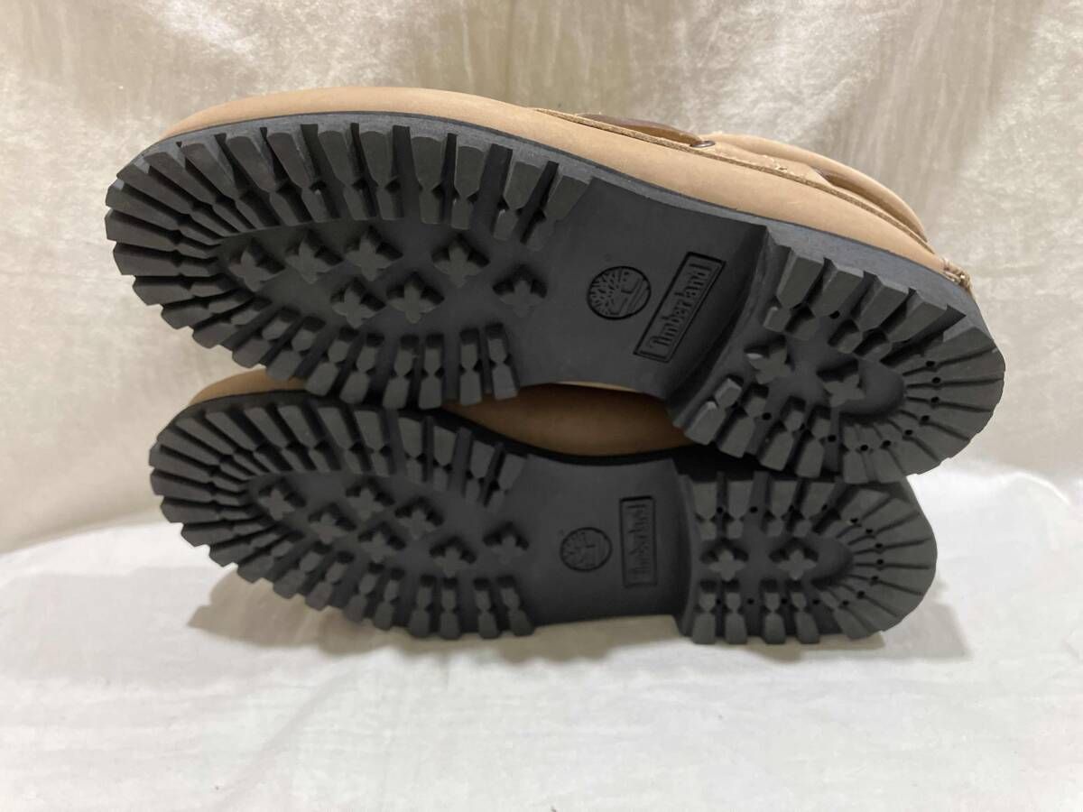  Timbep Land ティンバーランド boat shoe オーセンティックボートシューズ A 2 PDQ ベージュ 28 5 cm モカシン デッキシューズ ブーツ 革靴