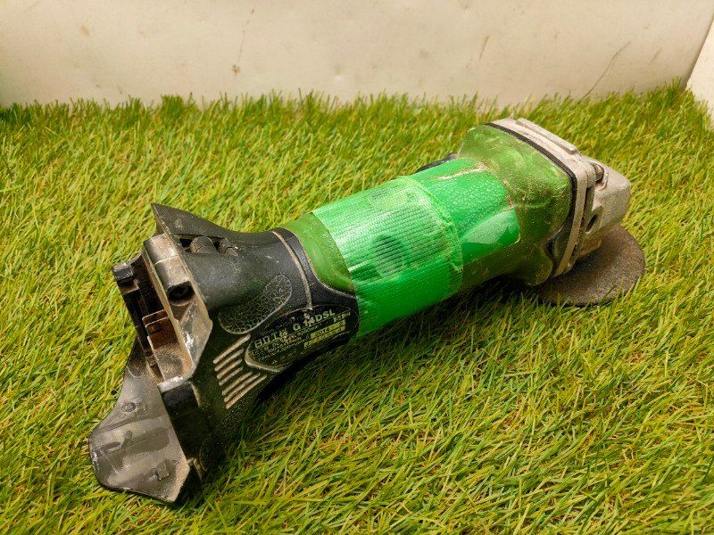 HiKOKI ハイコーキ 日立工機 14.4 V コードレスディスクグラインダー 充電式 グリーン 蓄電池 充電器 G 14 DSL NN 本体のみ