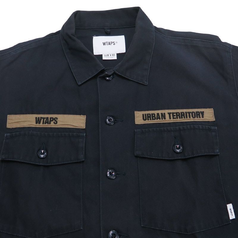 WTAPS ダブルタップス 21SS BUDS/LS/COTTON.TWILL 211BRDT-SHM02