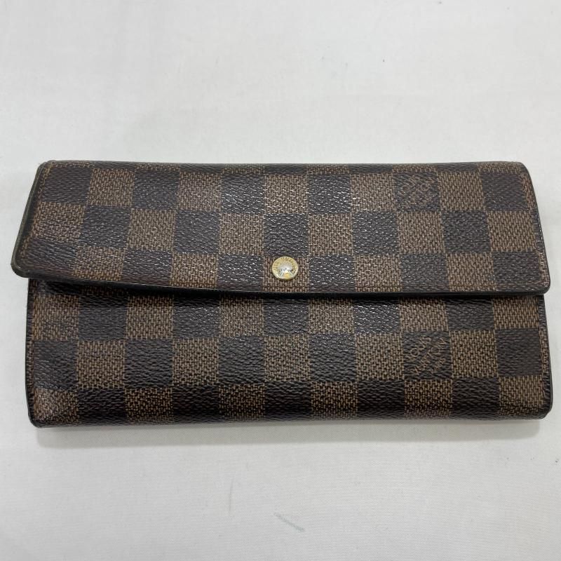 中古】状態)LOUIS VUITTON ダミエ 長財布 ルイヴィトン[19] - メルカリ