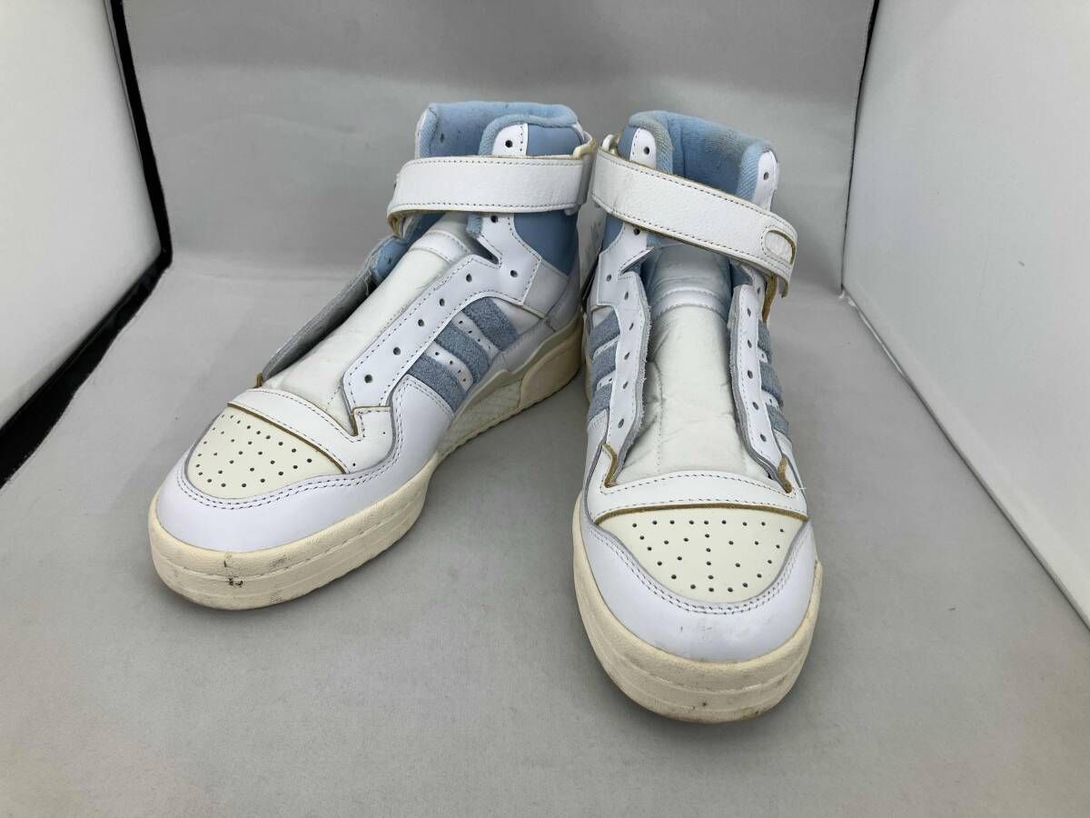き adidas アディダス スニーカー Forum OG 84 Hi GW 5924 ハイカット blue white 26 cm