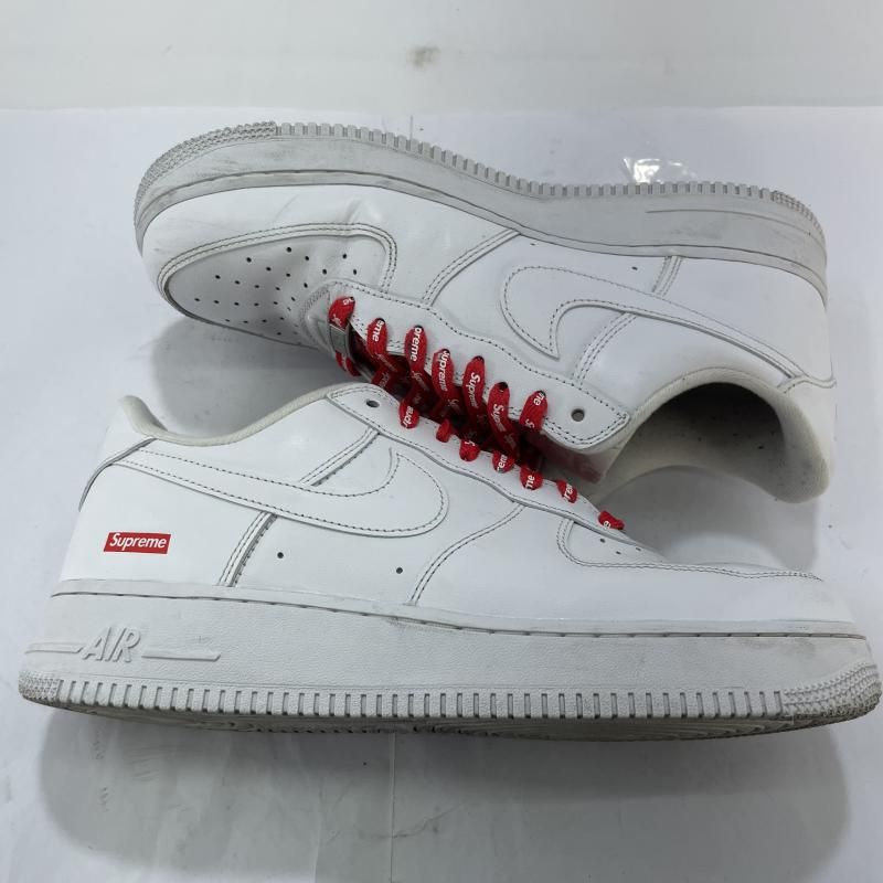 NIKE Supreme AIR FORCE 1 LOW サイズ27 5 cm ホワイト CU 9225 100 ナイキ エアフォース1 シュプリーム 19 スニーカー 靴