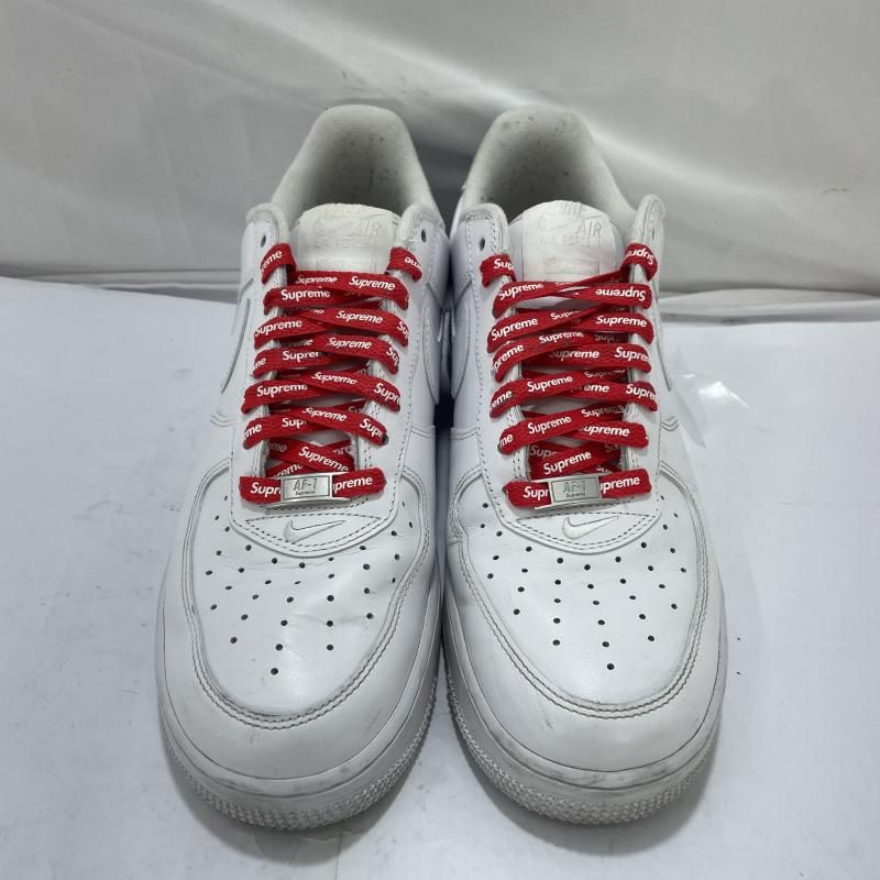 NIKE Supreme AIR FORCE 1 LOW サイズ27 5 cm ホワイト CU 9225 100 ナイキ エアフォース1 シュプリーム 19