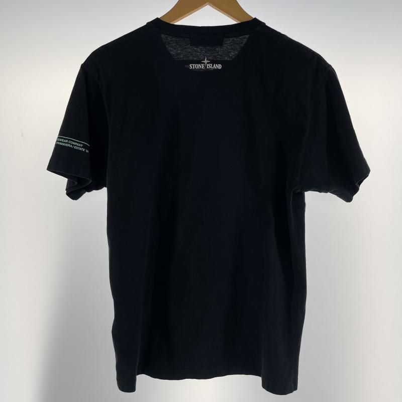 STONE ISLAND Marble Print T-Shirt サイズS ブラック ストーンアイランド 19
