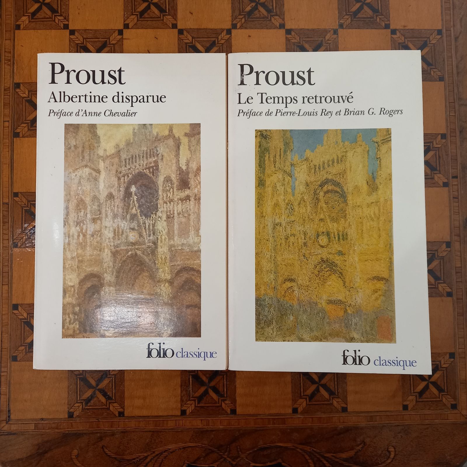 特別限定版 プルースト 失われた時を求めて 2巻セット 洋書（フランス語）