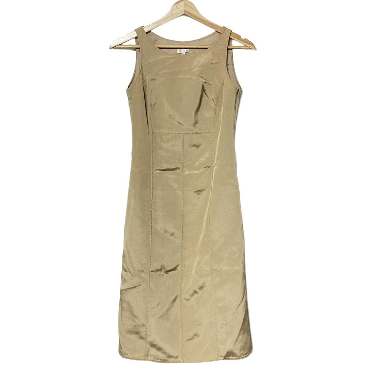 PAULEKA(ポールカ) ワンピース サイズ36 S レディース美品 - ベージュ