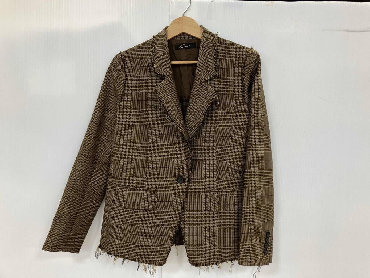 stunning lure チェック ブラウン ジャケット 通年