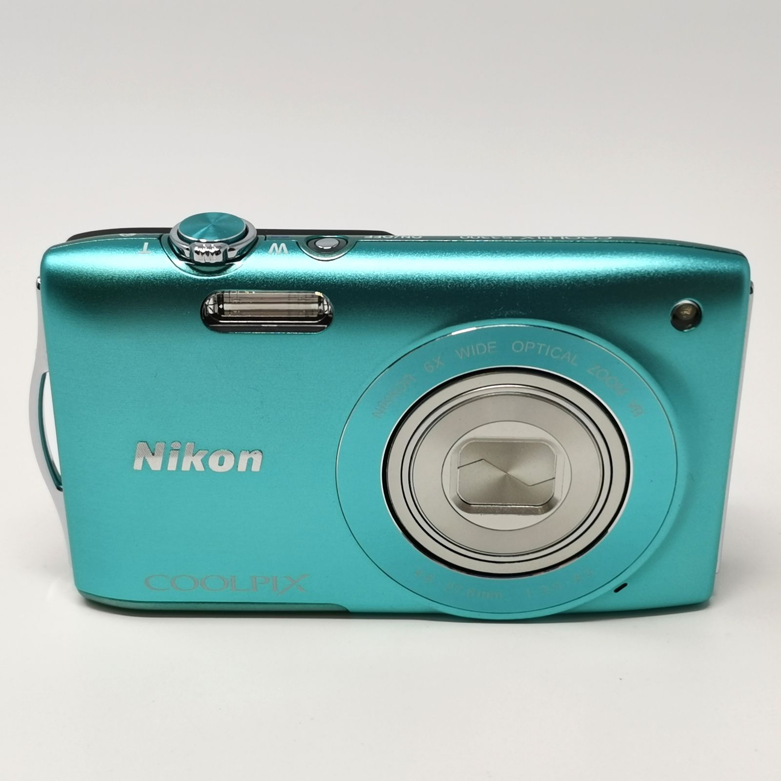 Nikon COOLPIX s3300 水色 コンパクトデジタルカメラ 動作確認 Nikon
