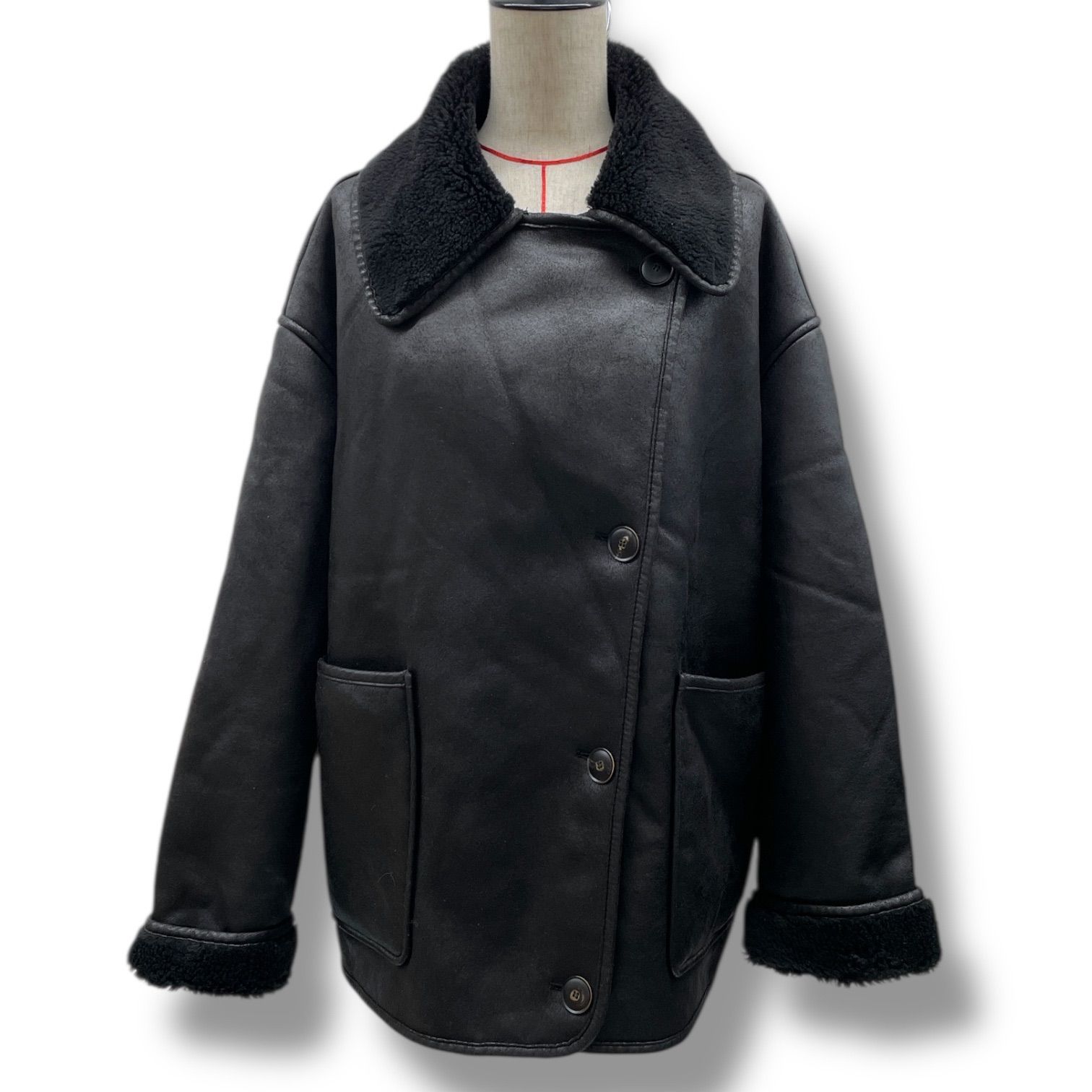 ZARA ザラ ZW COLLECTION ダブルフェイスジャケット ロングスリーブ