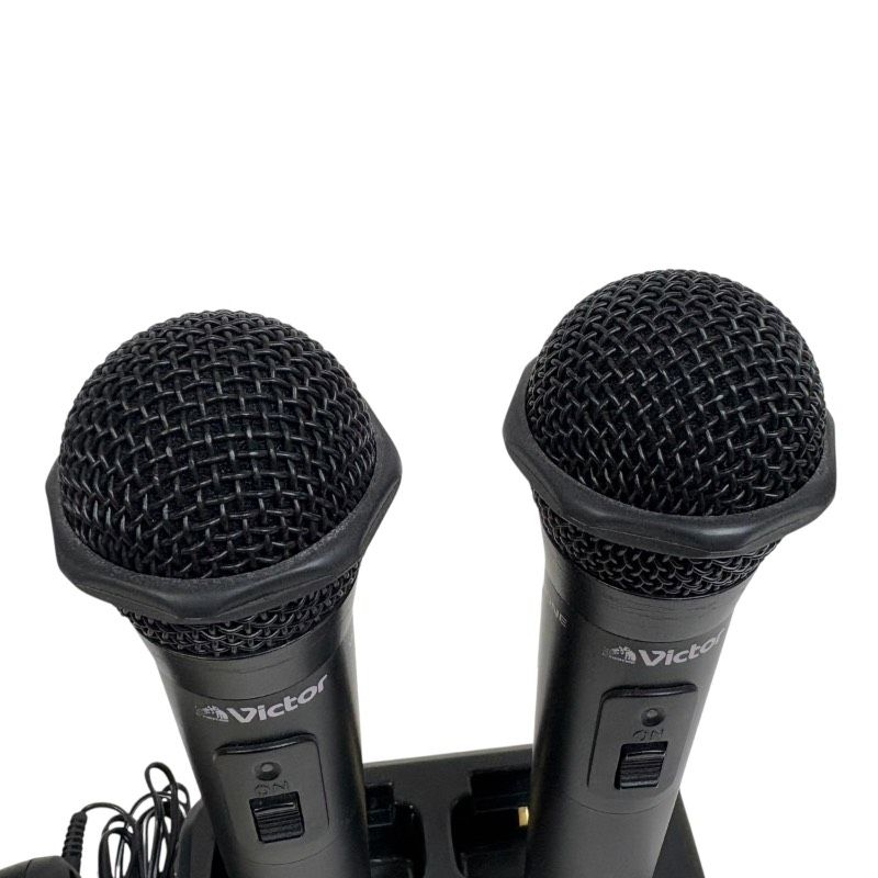 ジャンク品】Victor ビクター WM-PH57 ワイヤレスマイク 2本セット