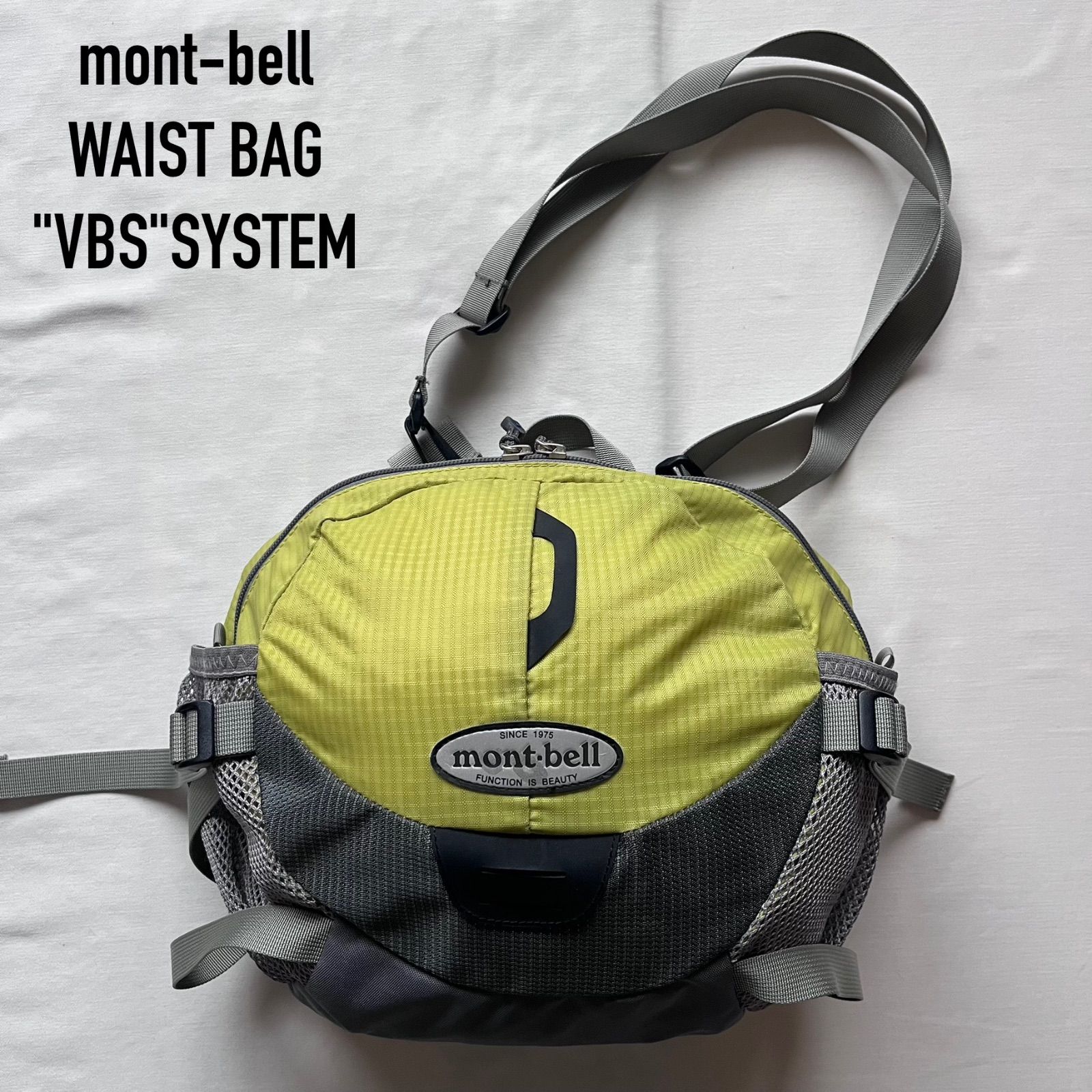 mont-bell モンベル ウエストバッグ ボディバッグ VBP オールド - メルカリ