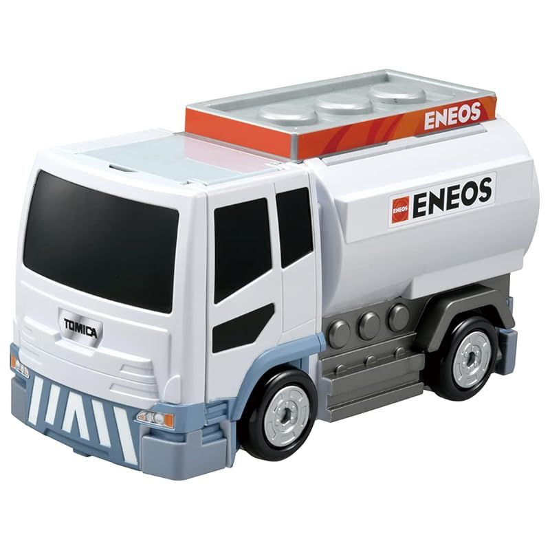 タカラトミー トミカ ぶるっと給油 ! おしごと変形ガソリンスタンド ENEOS ミニカー 車 おもちゃ unisex 3歳以上 玩具安全基準合格 STマーク認証 TOMICA TAKARA TOMY 1