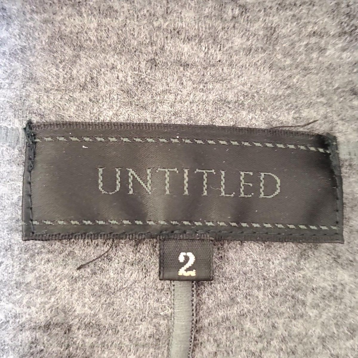 UNTITLED(アンタイトル) ワンピースセットアップ レディース美品