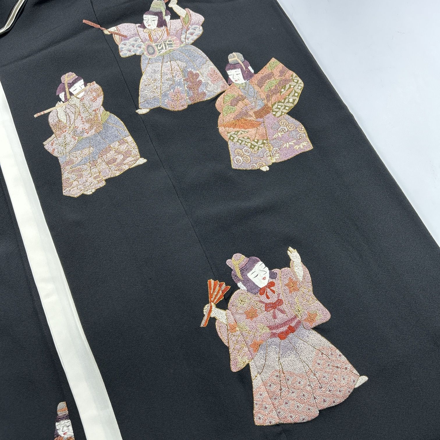 黒留袖 4枚 正絹 着物まとめ売り 同梱購入歓迎 リメイク用 着付け練習
