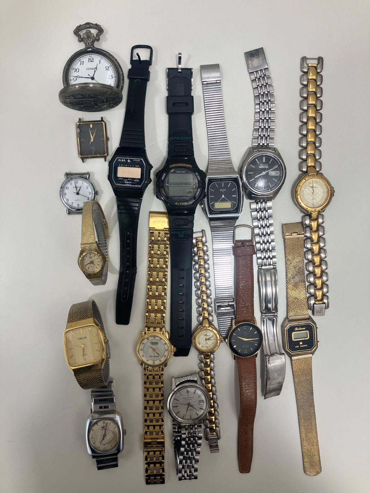 か〇遺品整理 時計 ジャンク 不動 24点おまとめ - メルカリ