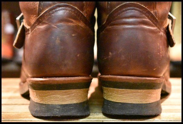 9D 良品 11年】レッドウィング 2972 エンジニア 茶 カッパー ラフ
