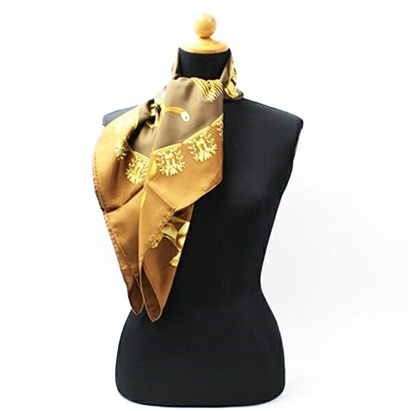 エルメス スカーフ カレ90 LES CAVALIERS D'OR 黄金の騎士 - メルカリ