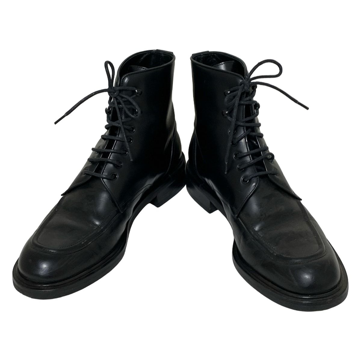 GUCCI(グッチ) ショートブーツ 37 1/2 レディース - 黒 レザー - メルカリ