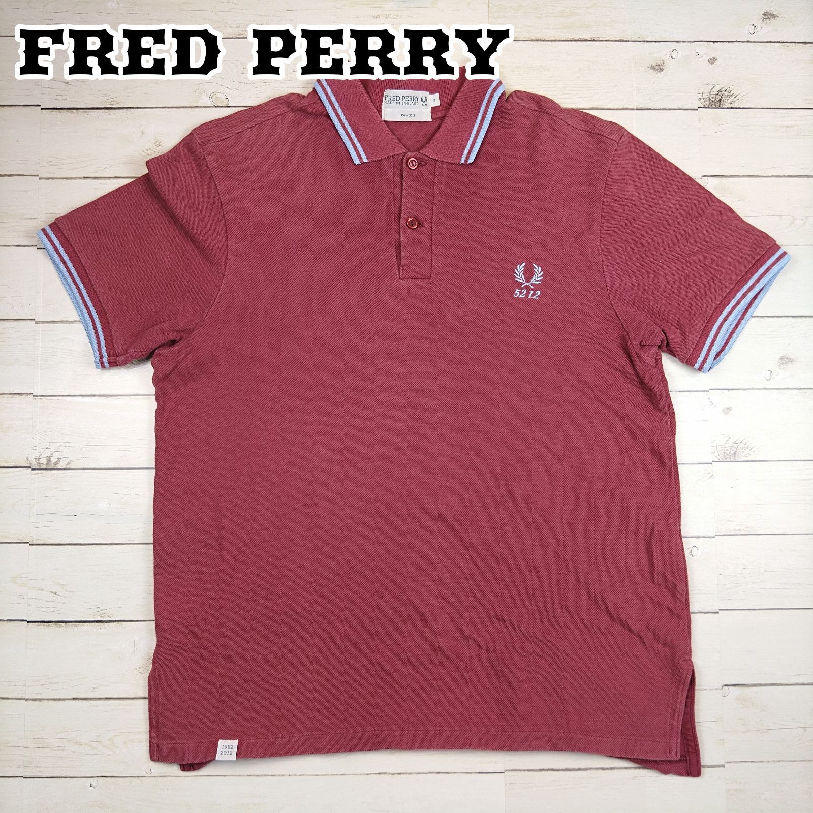 FRED PERRY フレッドペリー 60周年記念 ポロシャツ イングランド製