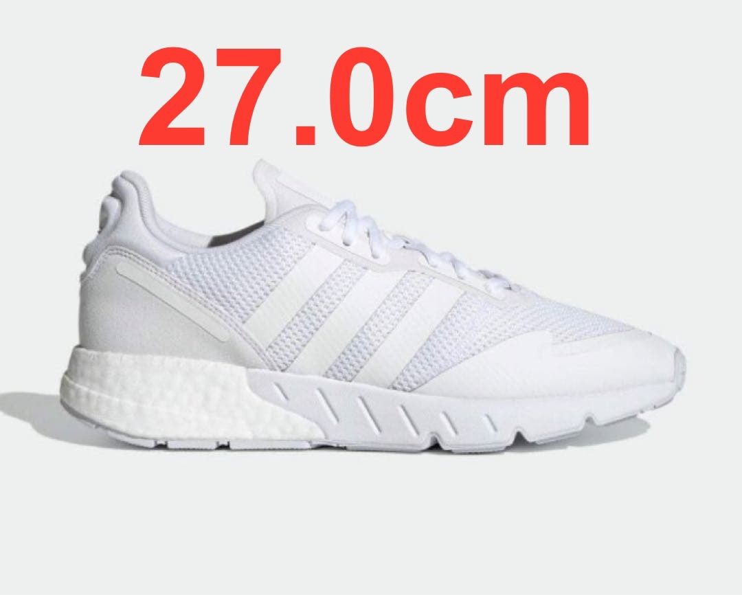 adidas】Zx 1K Boost スケートシューズ、ホワイト 27.0cm - メルカリ