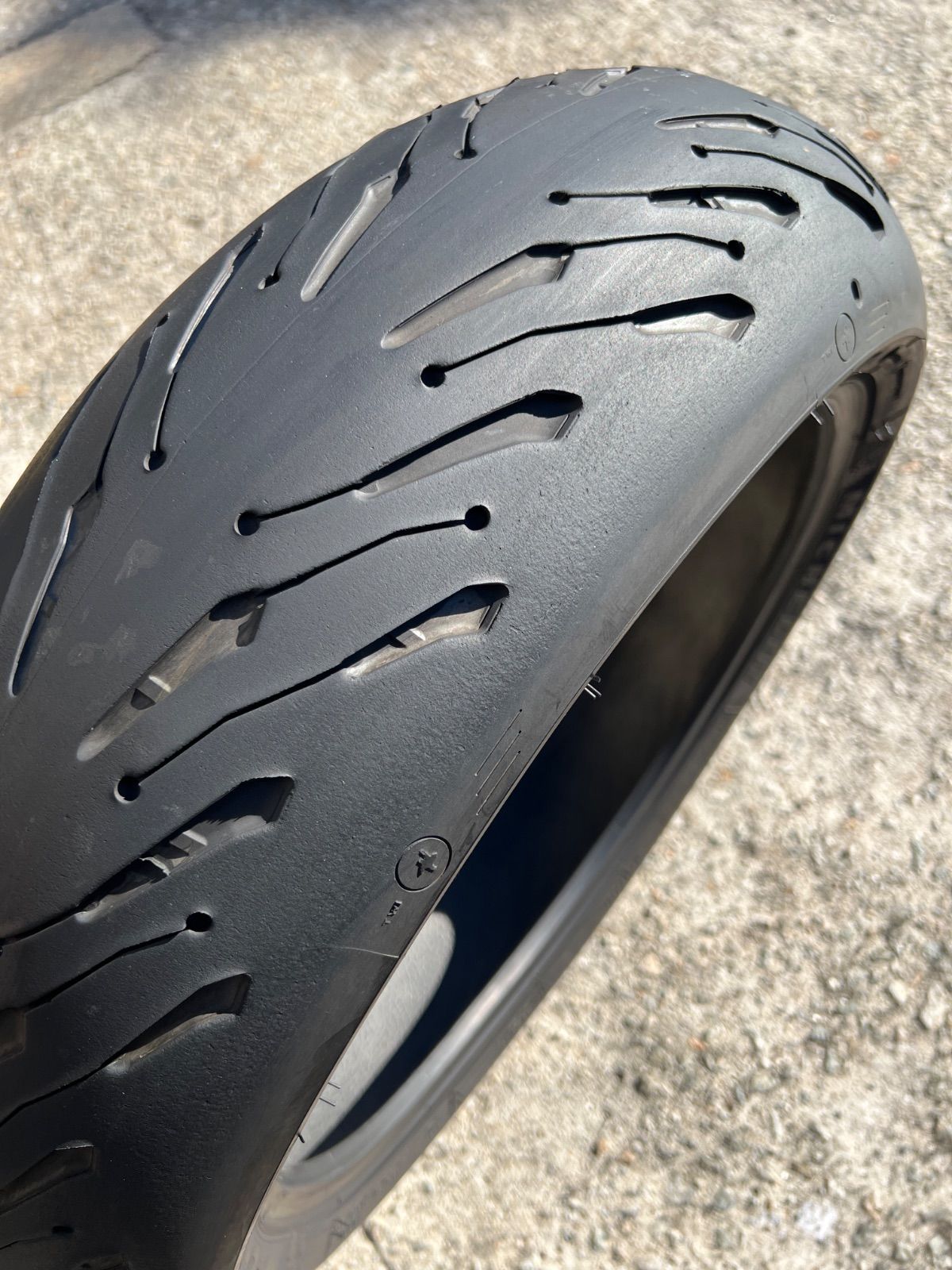 ミシュラン ロード5 前後セット 120/70ZR17 180/55ZR17 359 - メルカリ