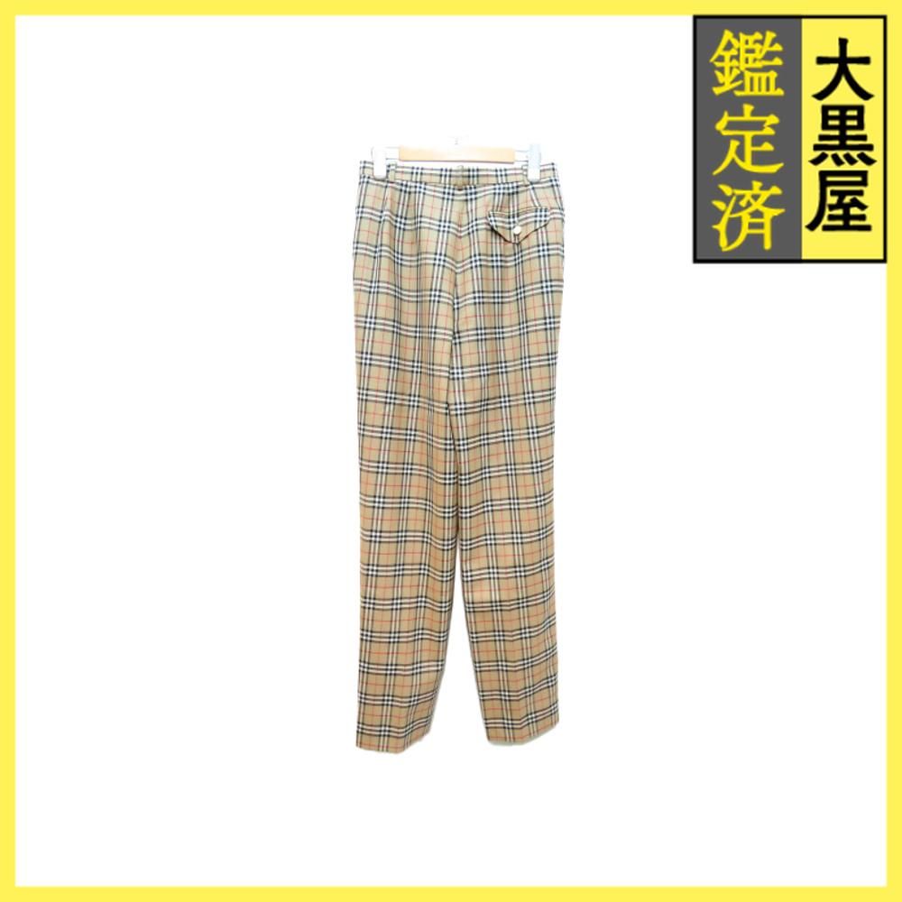 バーバリー チェック柄パンツ 01160 40 432