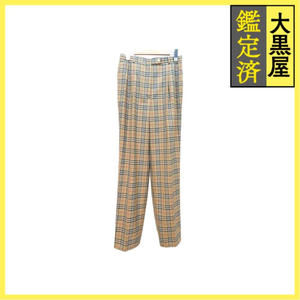 バーバリー チェック柄パンツ 01160 40 432