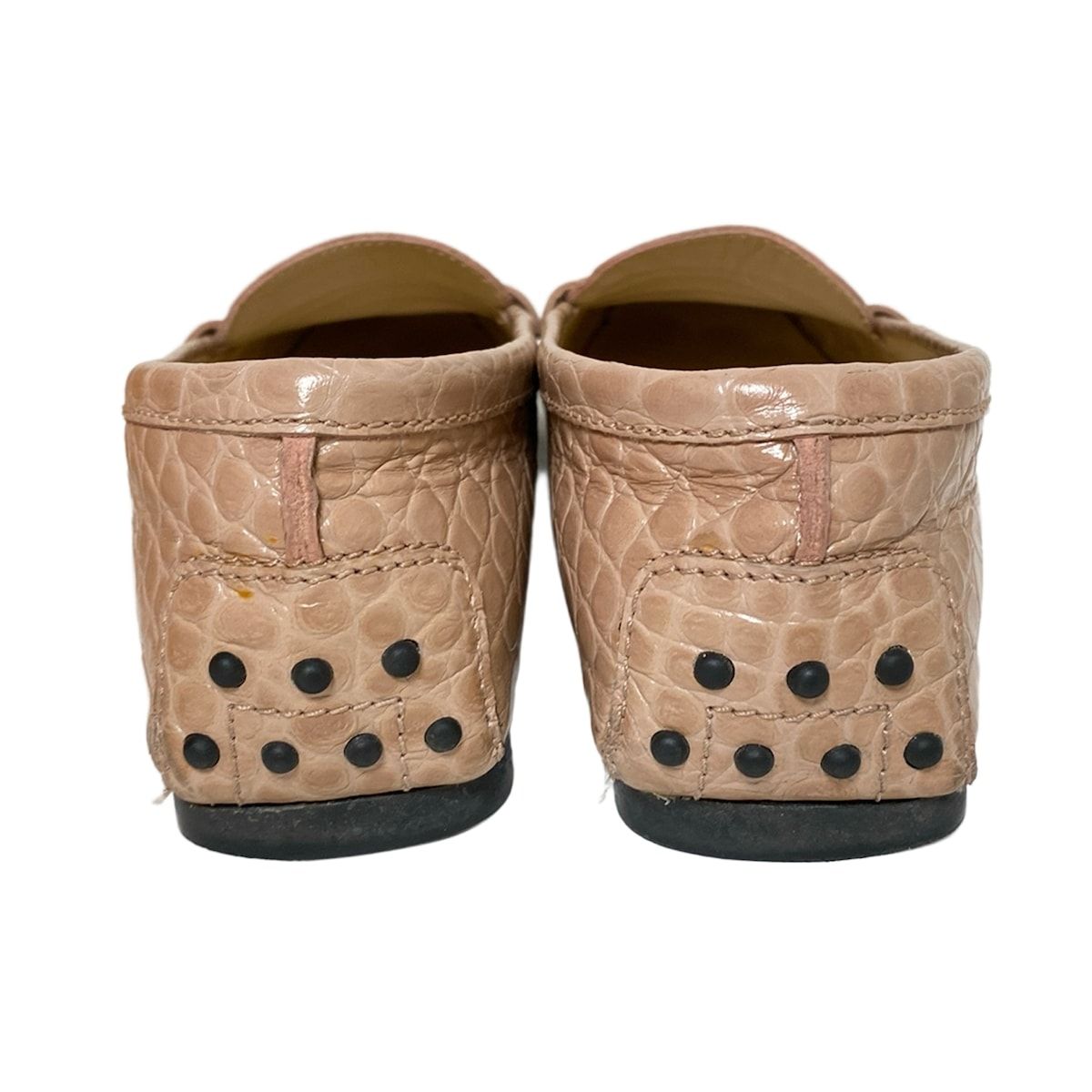 TOD'S(トッズ) ドライビングシューズ 36 1/2 レディース - ピンク