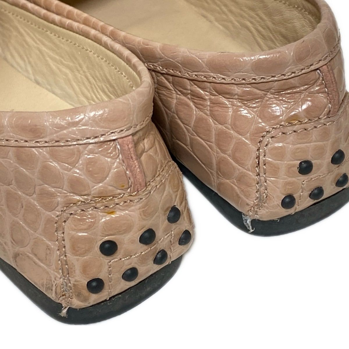 TOD'S(トッズ) ドライビングシューズ 36 1/2 レディース - ピンク