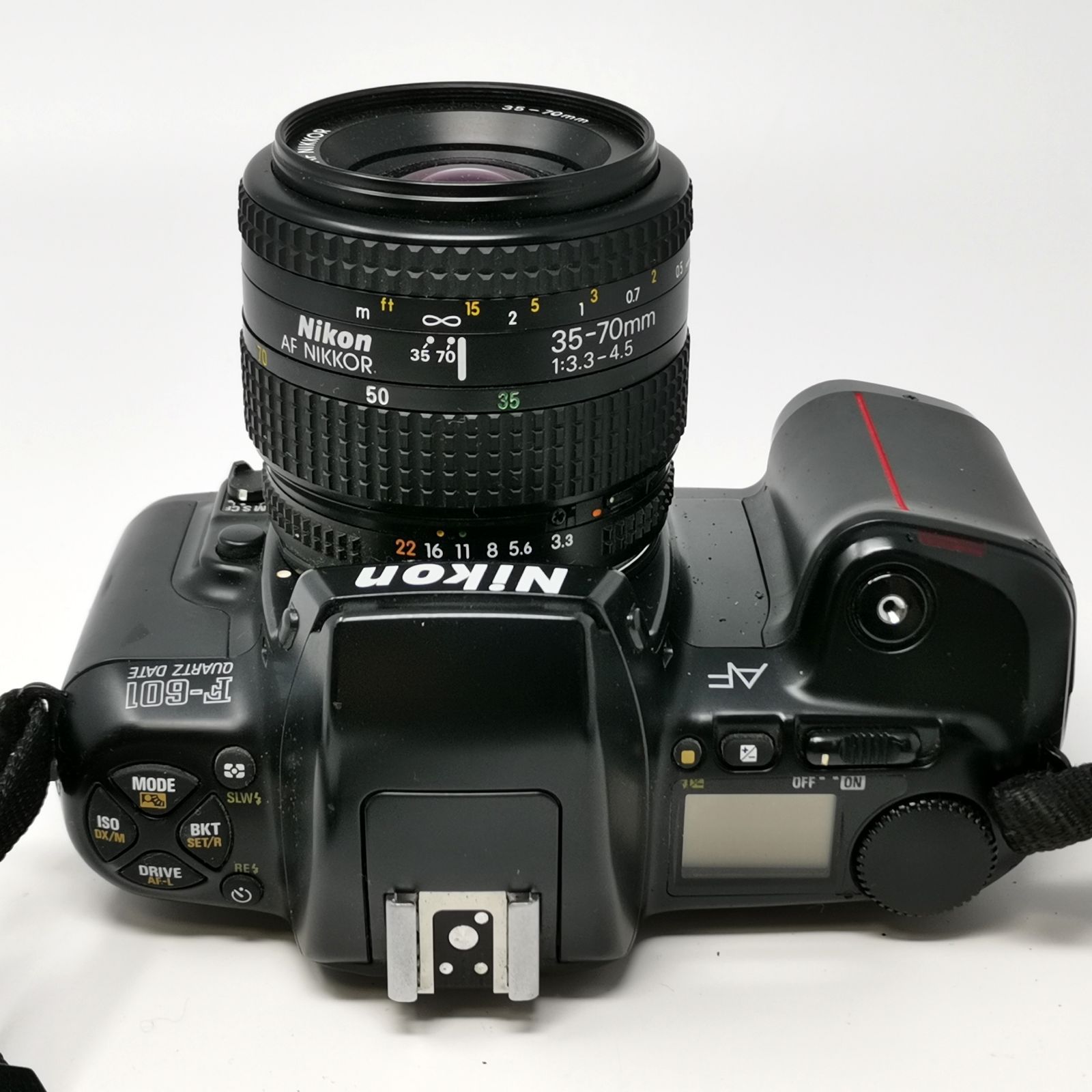 ニコン F-601 フィルムカメラ フィルムないため動作未確認 ブラック