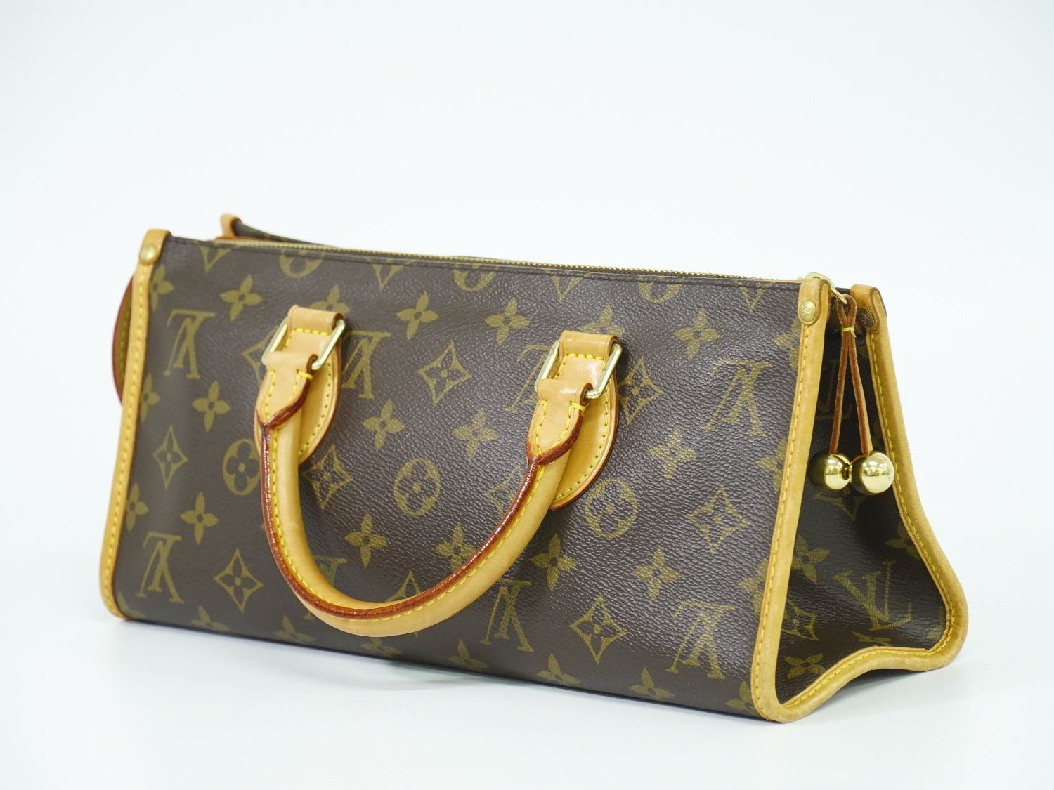 本物 ルイヴィトン LOUIS VUITTON LV ポパンクール モノグラム