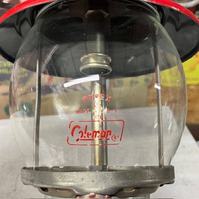 コールマン Coleman ランタン 1962年2月 200A バーガンディー 美品