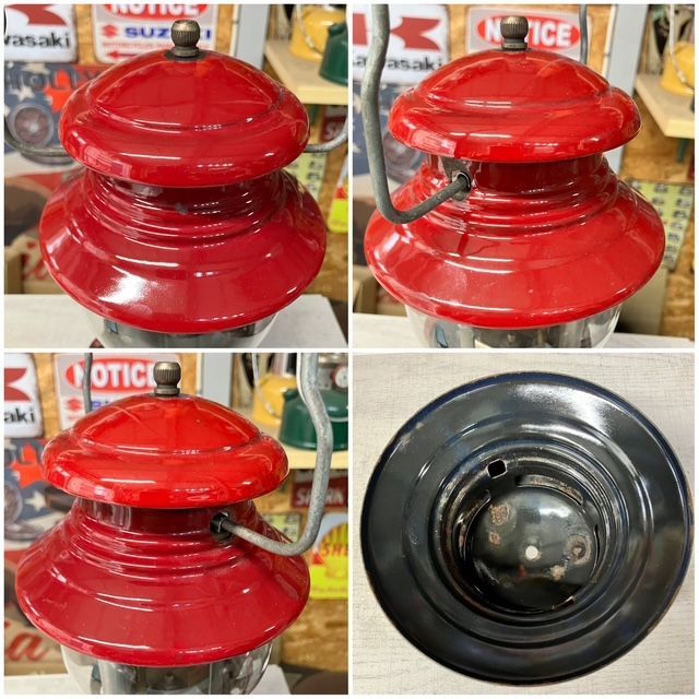 コールマン Coleman ランタン 1962年2月 200A バーガンディー 美品