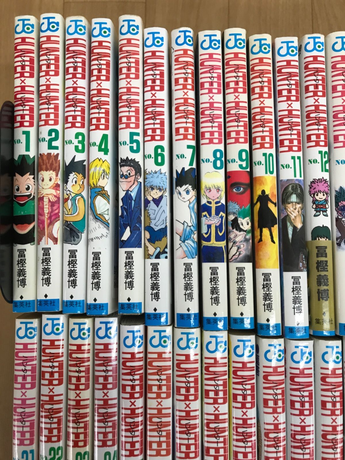 ☆④【未開封5冊】ハンターハンター HUNTER×HUNTER 1~38巻 コミック