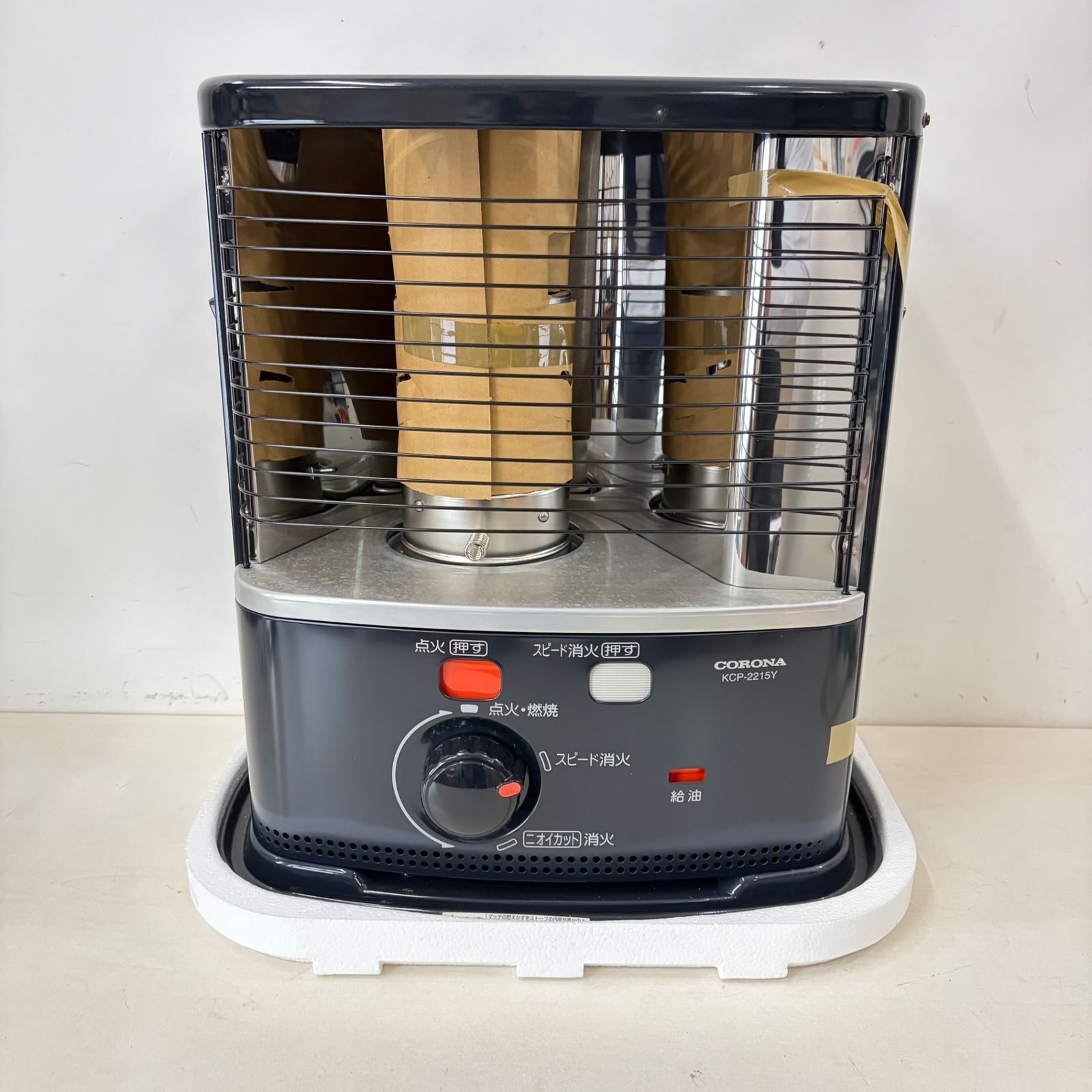 コロナ 石油ストーブ KCP-2215 Y 自然通気形解放式石油ストーブ CORONA 灯油 暖房器具 リサイクルマー