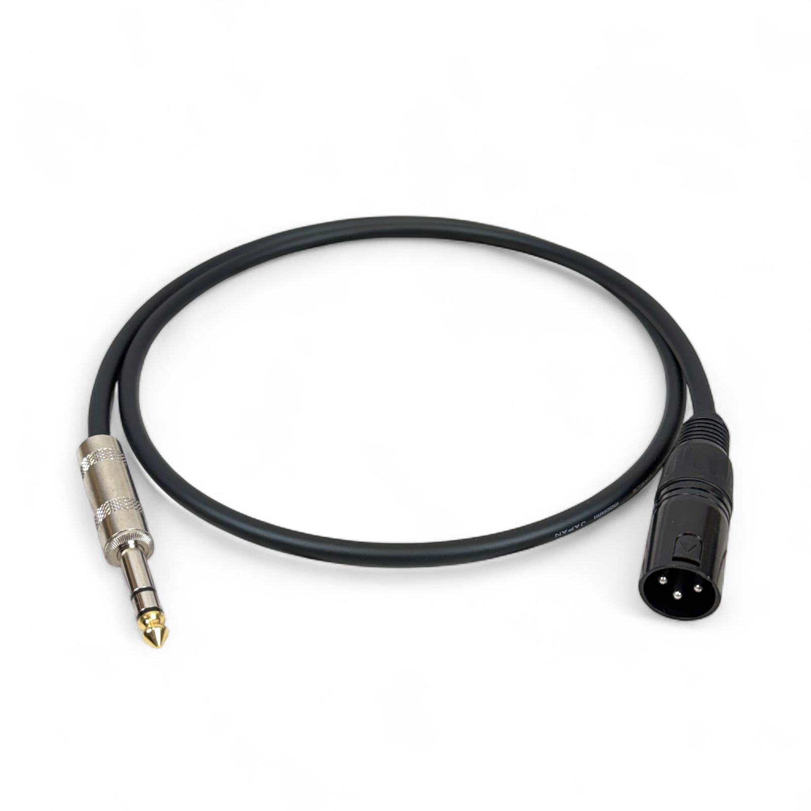 MOGAMI 2549 BLACK TRS XLR ケーブル 1m - メルカリ
