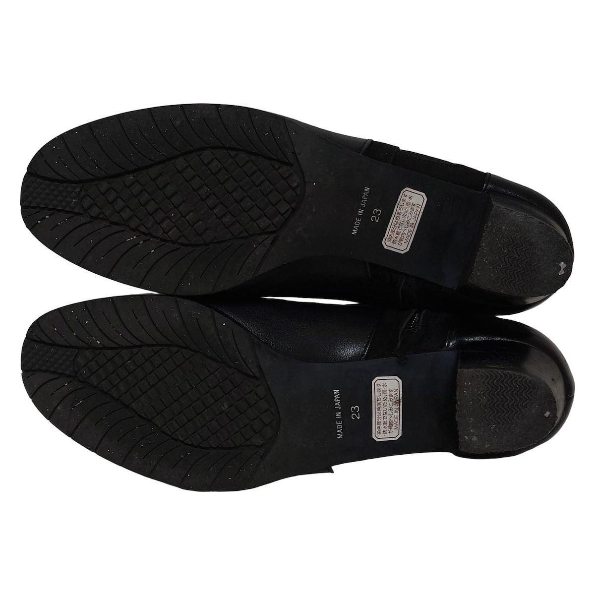 REGAL(リーガル) ショートブーツ 23 レディース - 黒 サイドゴア