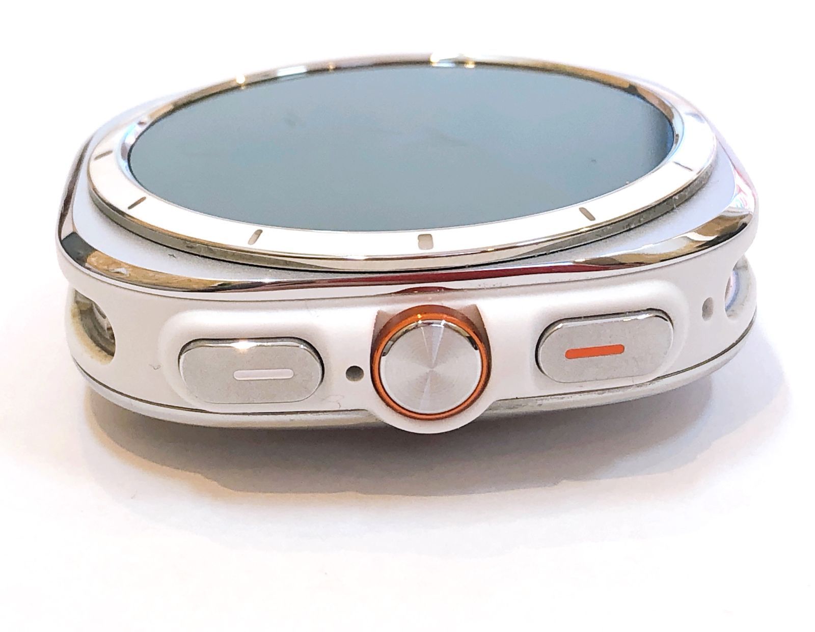  3211 SAMSUNG Galaxy Watch Ultra 2025 LTEモデル 47 mm SM- チタニウムホワイト その他スマートウォッチ本体 スマートウォッチ ウェアラブル