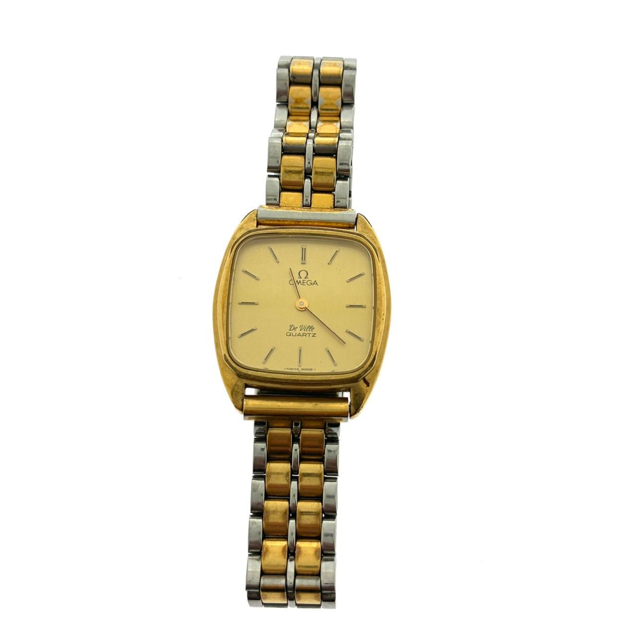 ジャンク品 オメガ OMEGA De Ville デビル 1365 クオーツ QZ 不動品